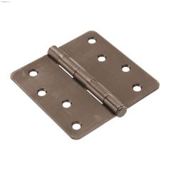 4\" x 4\" Pewter Full-Mortise Residential Door Butt Hinge