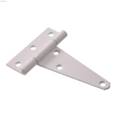 4\" White Heavy T-Hinge