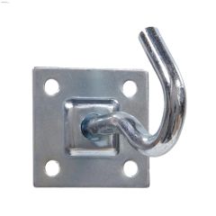 2-1\/4\" Zinc Plated Clothesline Hook