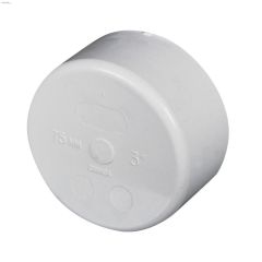 4\" Hub PVC Sewer Cap
