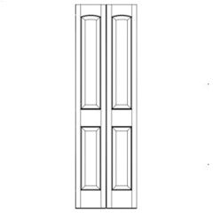 32\" x 80\" Roman Bi-Fold Door