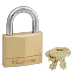 1-9\/16\" Solid Brass Padlock
