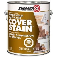 Cover Stain 3.78 L Flat White Primer