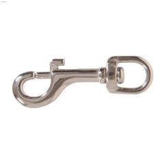 1\/2\" x 3-3\/8\" Stainless Steel Swivel Eye Bolt Snap