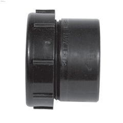 1-1\/2\" Spigot x Plastic Nut ABS Sewer Male Trap Adapter