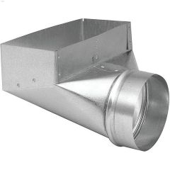 3-1\/4\" x 10\" x 5\" Galvanized 30 ga. Angle Boot
