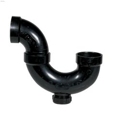 1-1\/2\" Hub ABS P-Trap With Cleanout