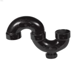 1-1\/2\" Hub ABS S-Trap With Cleanout
