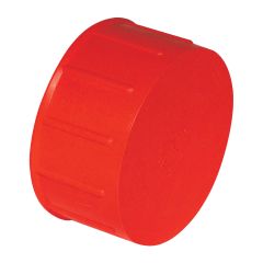 1-1/2" Hub Orange ABS Flexible Test Cap