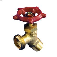 3\/4\" Male Brass Angled Boiler Drain Valve