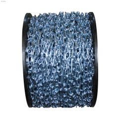 #3 x 200' Zinc Plated\/Black Double Loop Chain