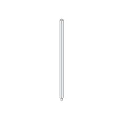 40" x 1-1/4" x 1-1/4" White Lacquer Baluster