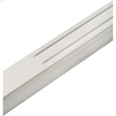 32\" White Lacquered Primed Square Fluted Baluster
