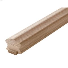 6' x 1-5\/8\" x 2-1\/4\" Solid Oak Hand Rail With Fillet