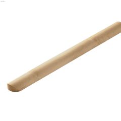 10-1\/2\" x 5\/8\" x 1-1\/16\" Maple Bull Nose Cap