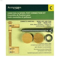 Hand Rail & Newel Post Connection Kit