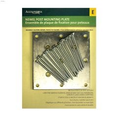 Newel Post Mounting Plate