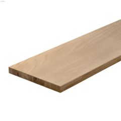 36\" x 3\/4\" x 7-1\/2\" Oak\/Maple Veneer Reversible Stair Riser