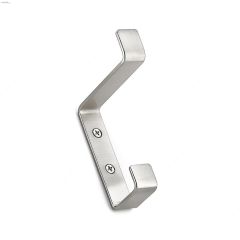 2-7\/8\" Brushed Nickel Single Utility Hook