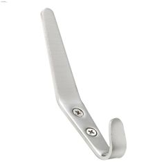 1-7\/16\" Brushed Nickel Single Hook