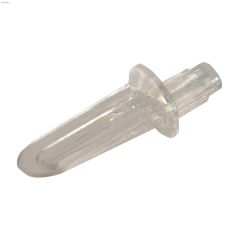 1\/4\" Clear Plastic Shelf Pin-4\/Pack