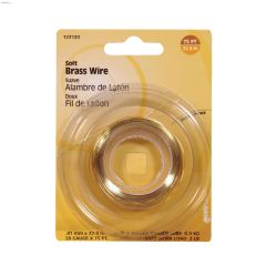 28 Gauge x 75' Brass Wire