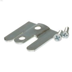 1\" x 1\" Zinc Flush Mount Hanger-2\/Pack