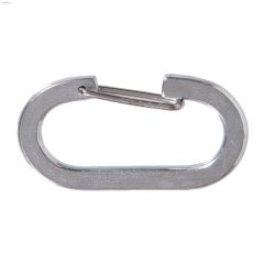 5\/16\" x 2-1\/2\" Nickel Plated Breeching Snap