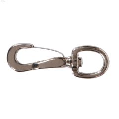 1\/2\" x 2-5\/8\" Round Swivel Eye Spring Snap