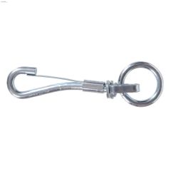 3\/4\" x 4-3\/8\" Round Swivel Eye Spring Snap