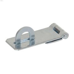 1-3\/4\" Zinc Plated Fixed Staple Safety Hasp