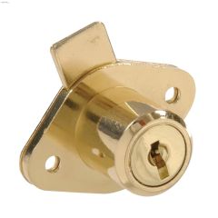 Brass Plated Drawer Lock