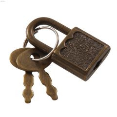 Antique Brass Padlock