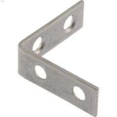 1-1\/2\" x 1\/2\" Stainless Steel Corner Brace