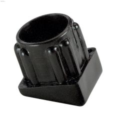3\/4\" Black Inside Angle Leg Tip