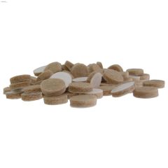 Surface Gard\u00ae 3\/8\" Beige Medium Duty Self-Adhesive Felt Pad