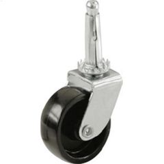 1-1\/4\" Black Economical Light Duty Swivel Caster