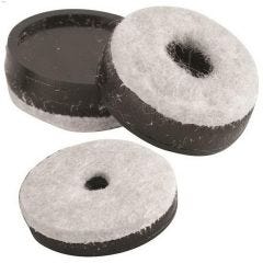 Felt Gard\u00ae Round Felt Pad Furniture Cup Value Pack