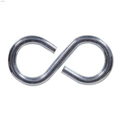 0.135\" x 1-5\/8\" Zinc Plated 8-Hook-4\/Pack