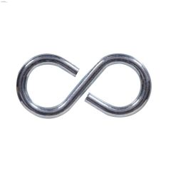 0.121\" x 1-1\/4\" Zinc Plated 8-Hook-5\/Pack