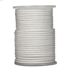 3\/8\" x 250' White Super Heavy Duty Double Braided Rope