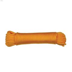 5\/32\" x 45' Orange Heavy Duty Diamond Braided Rope