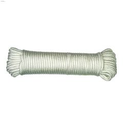 5\/32\" x 100' White Diamond Braided Rope