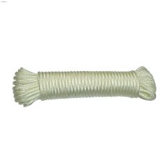3\/16\" x 50' White Heavy Duty Diamond Braided Rope