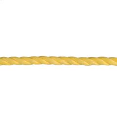 3\/4\" x 150' Yellow Medium Duty Twisted Rope