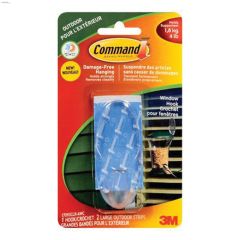 Command\u2122 Clear Large Outdoor Window Hook