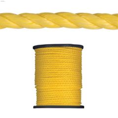 3\/8\" x 630' Yellow Twisted Rope