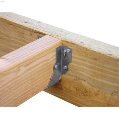 2\" x 10\" Galvanized Steel Single Joist Hanger