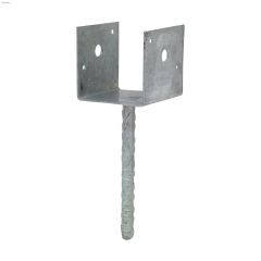 4\" x 4\" Steel Rebar Carport Saddle
