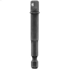 3\" x 1\/4 - 3\/8\" Black Oxide Socket Adapter